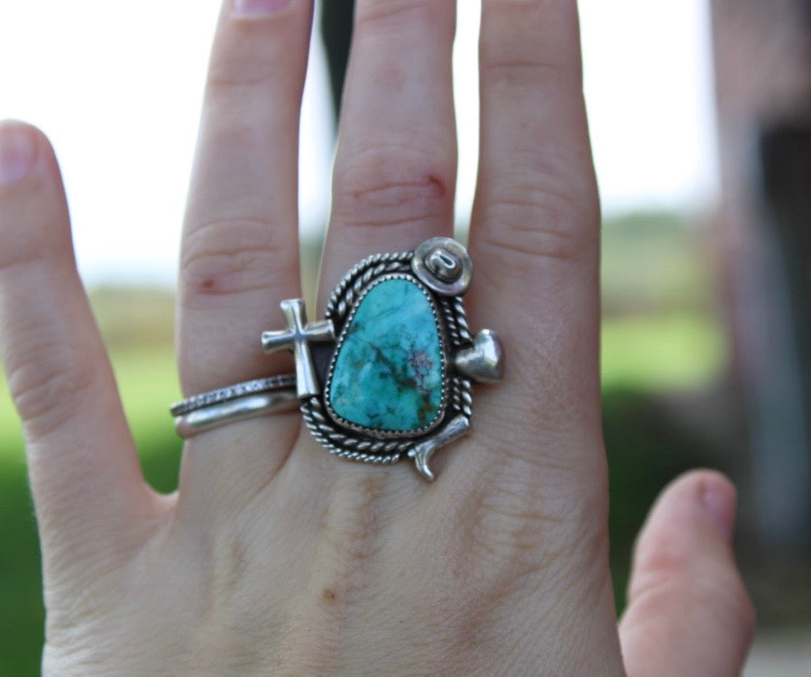 Cowgirl adjustable ring