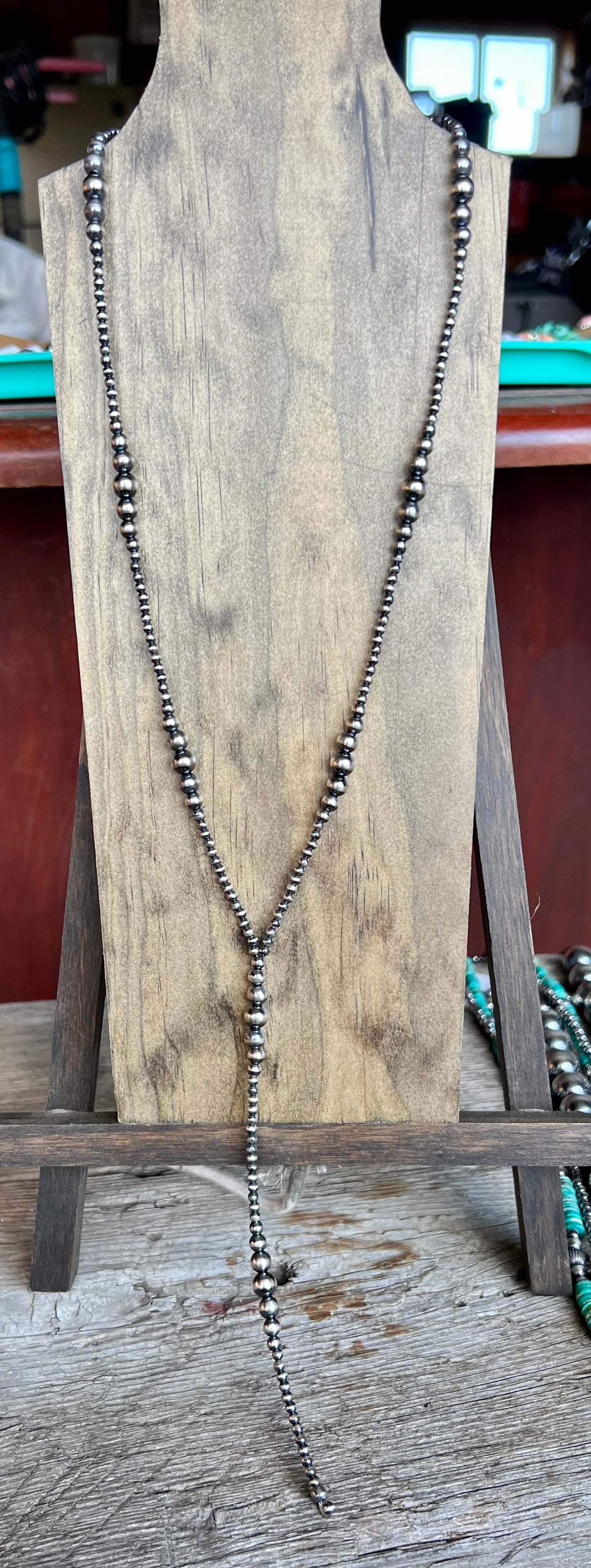 Graduated Lariat Necklace