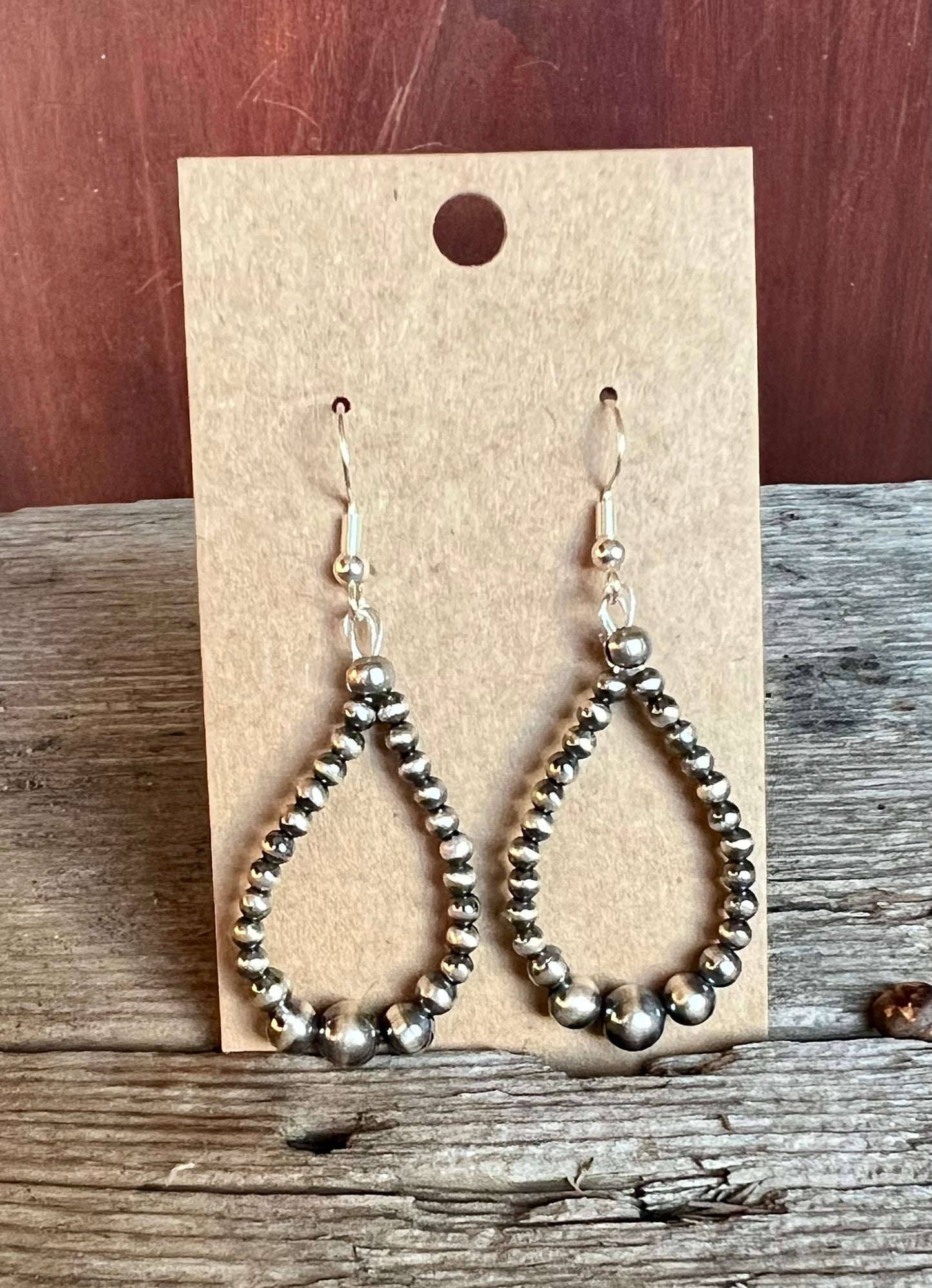 Graduated Pearl Earrings