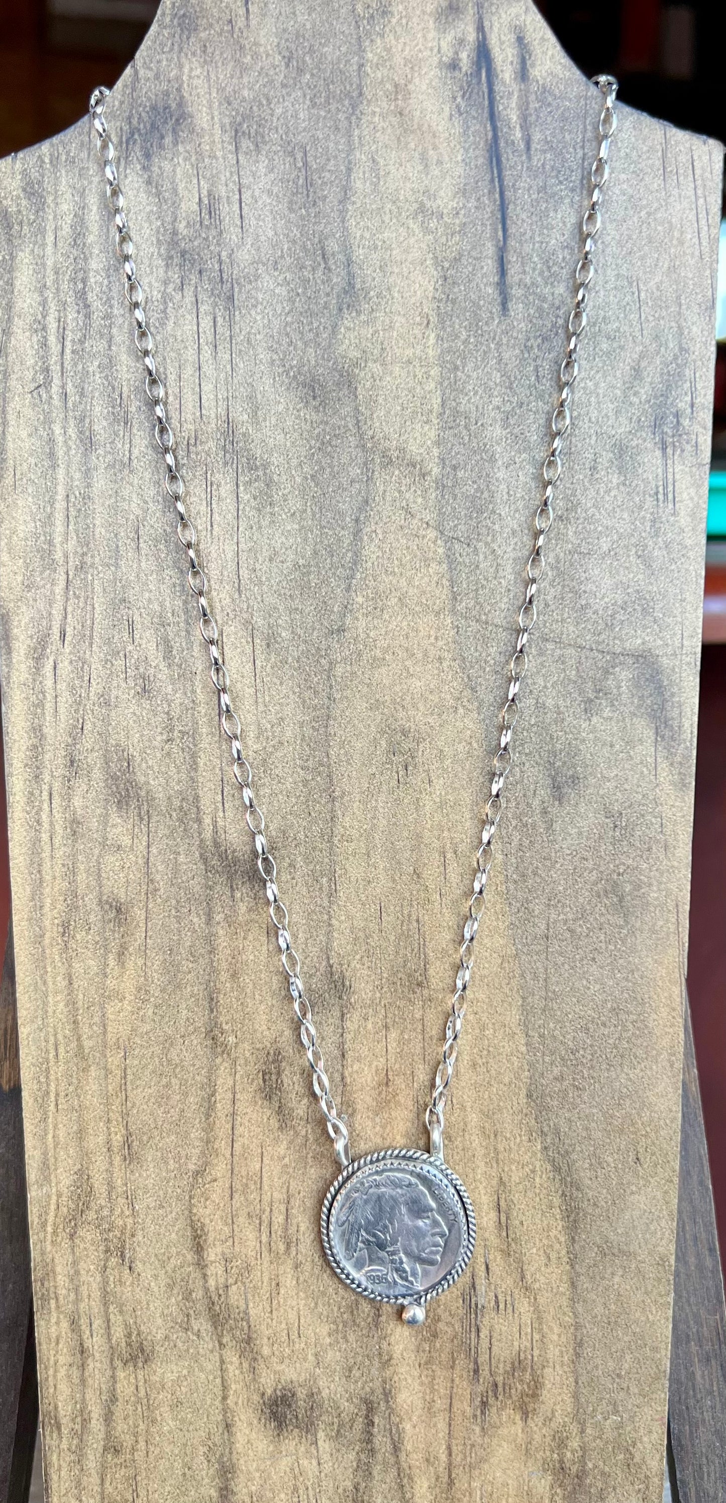 Indian Head Nickel Necklace