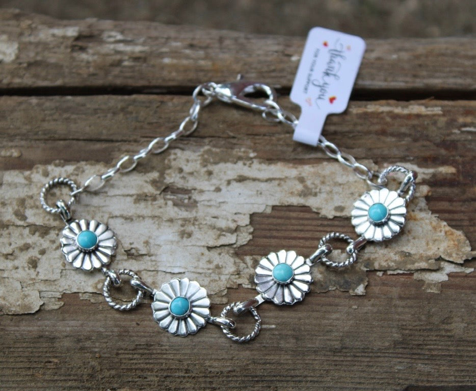 Kingman Floral Bracelet