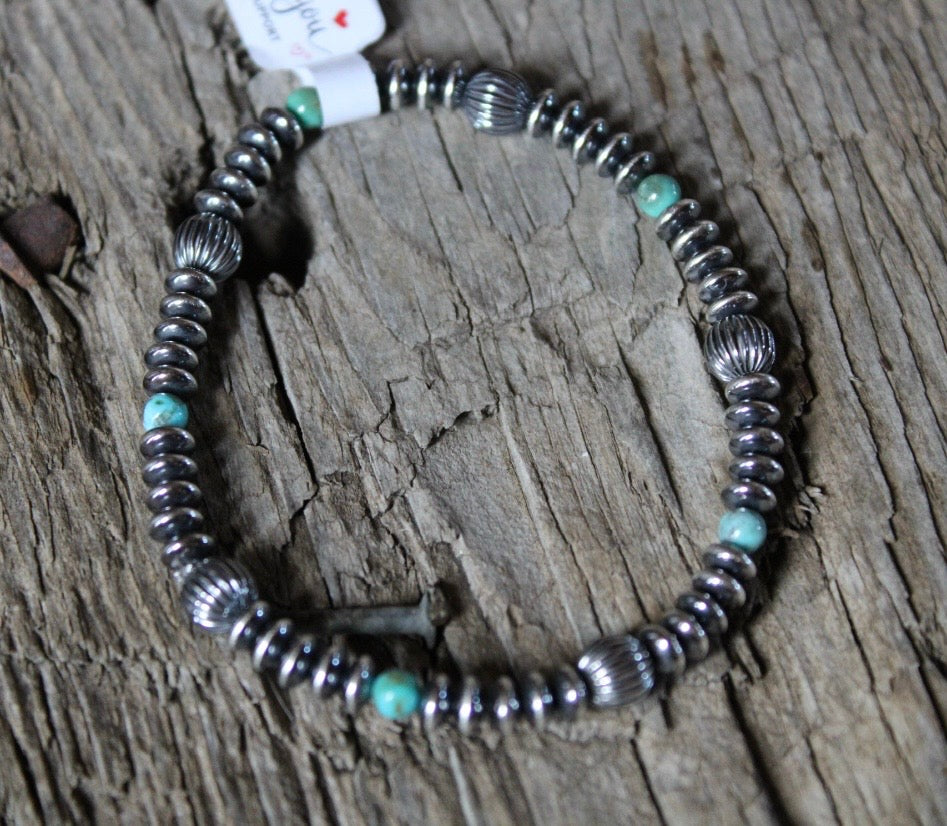 Kingman & saucer bracelet