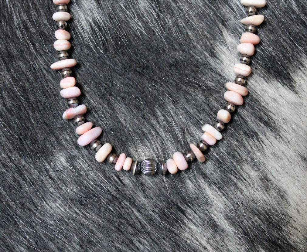 Pink Conch Necklace