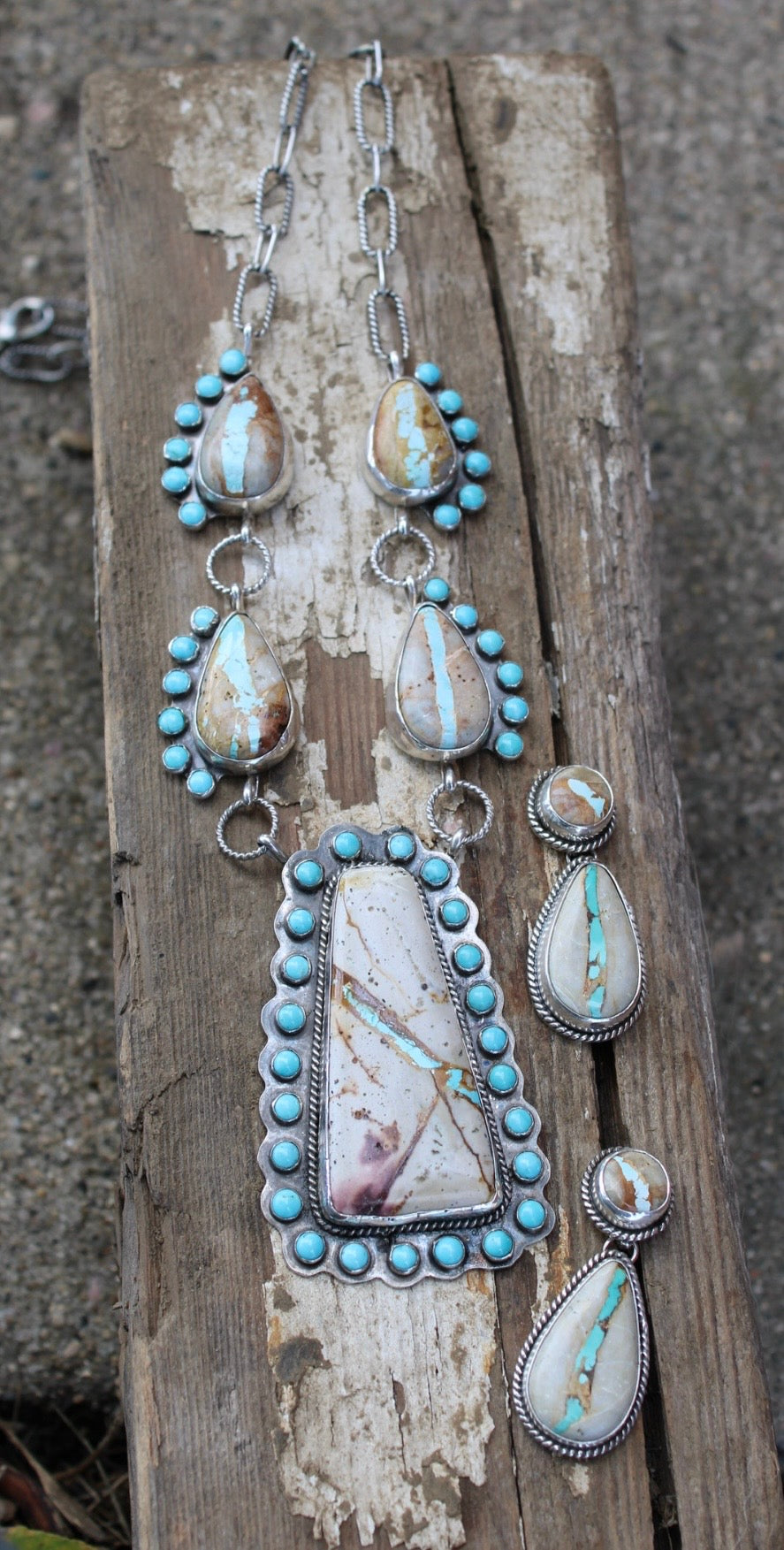 Royston & Kingman Statement Necklace & Earrings
