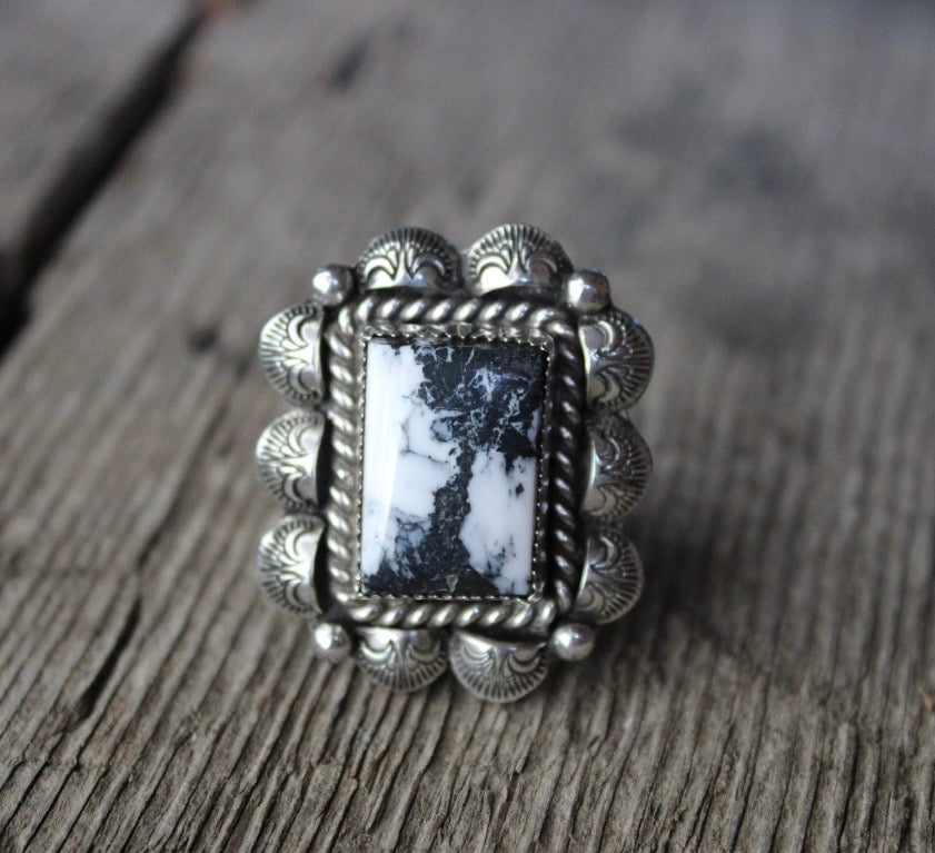 White Buffalo Ring