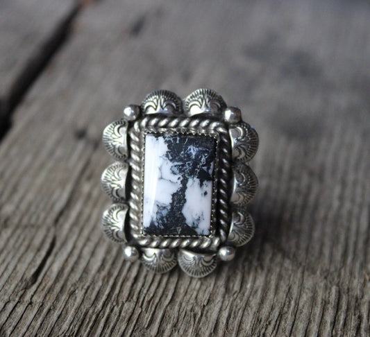 White Buffalo Ring
