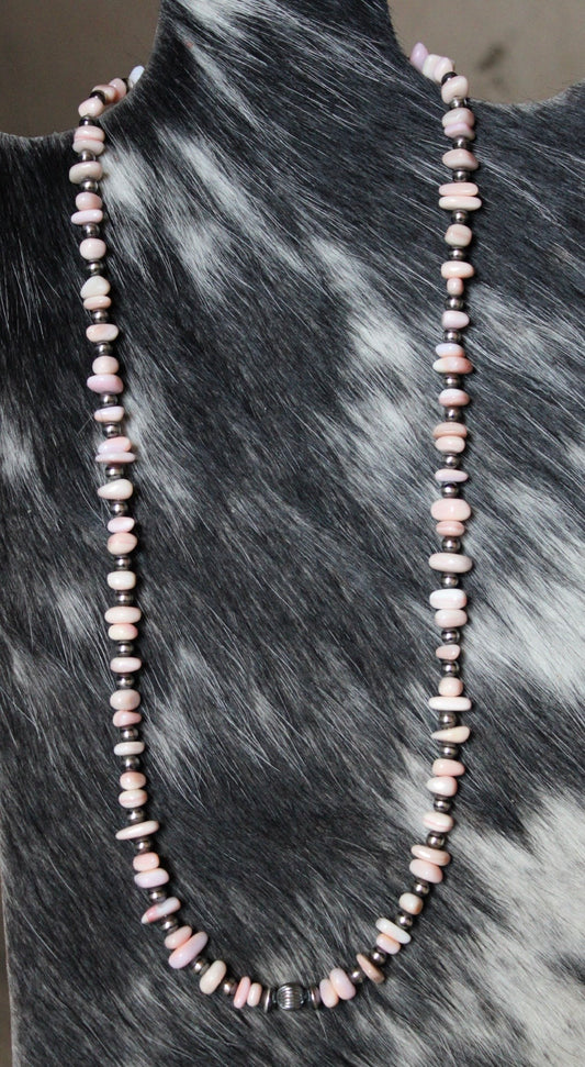 Pink Conch Necklace