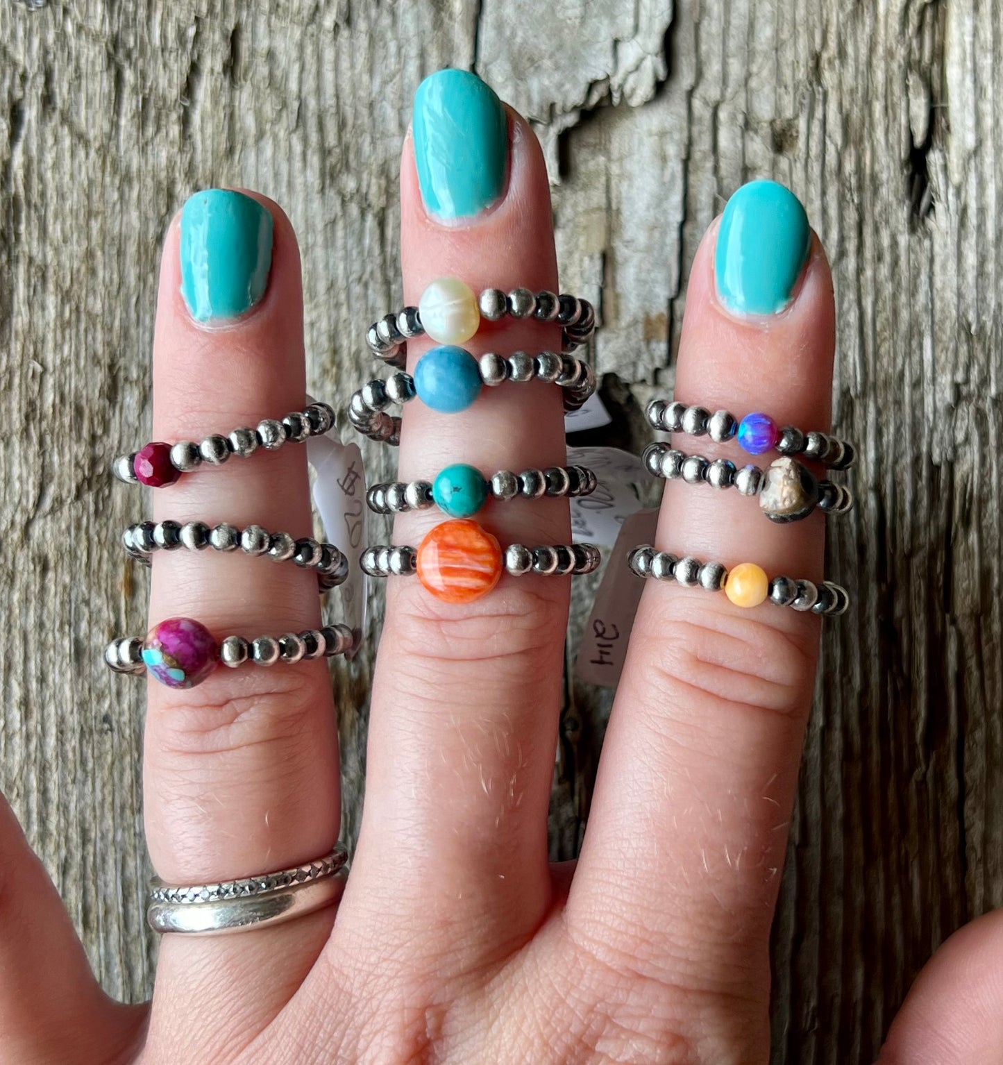 Kingman Turquoise Stretch Ring