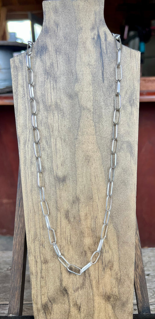 Handmade Sterling Silver Chain