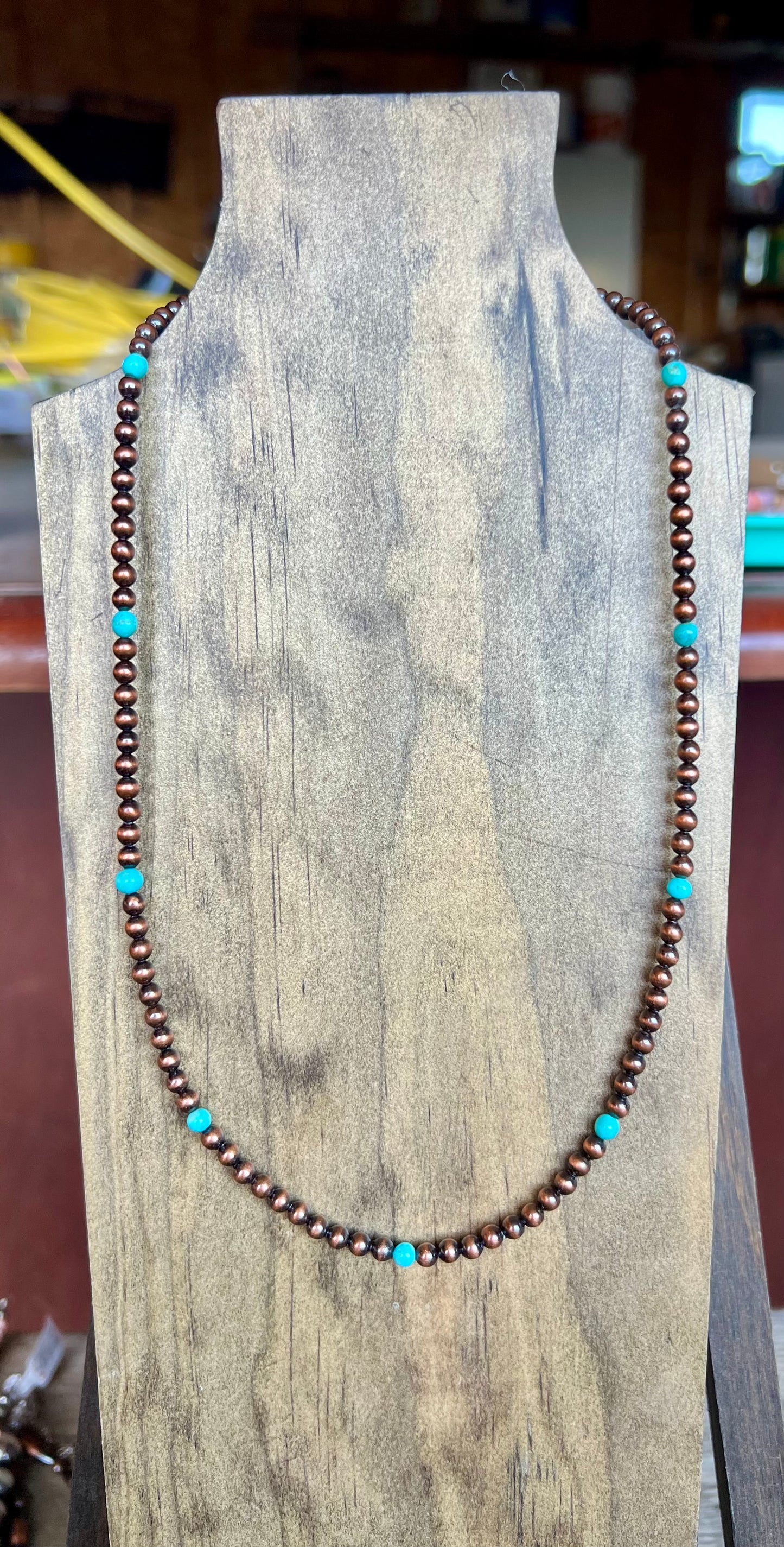 Kingman & Copper Necklace