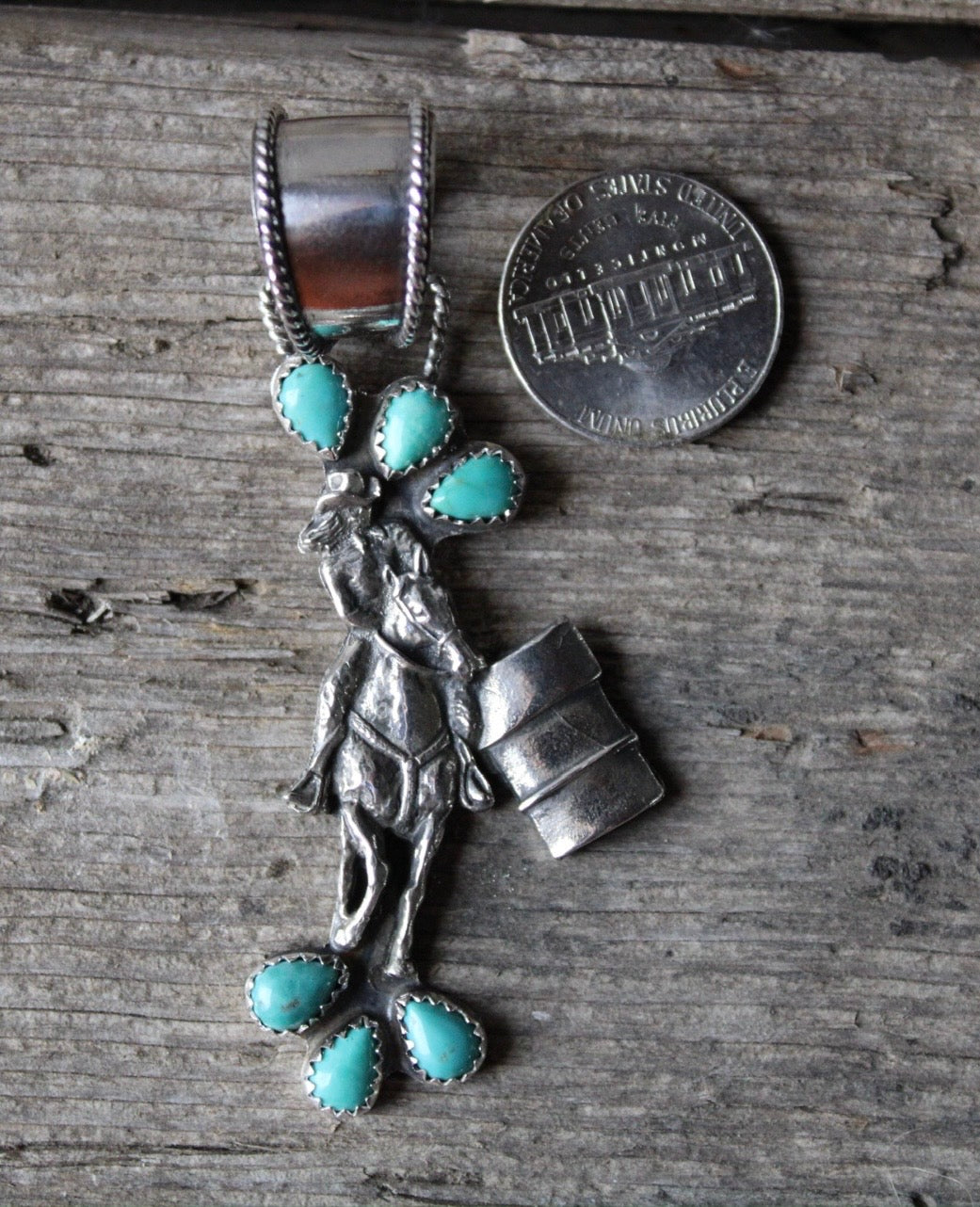 Barrel Racer Pendant