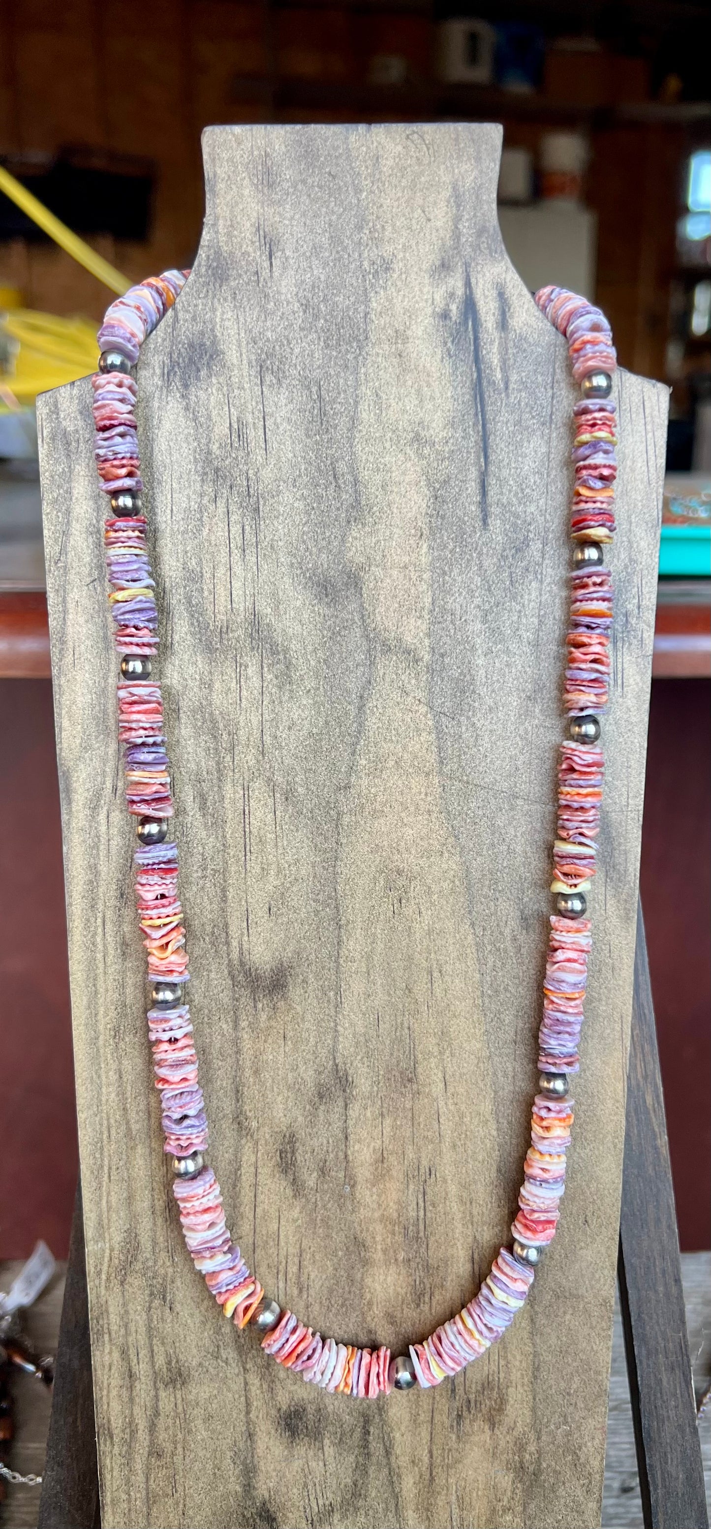 Rainbow Shell Necklace