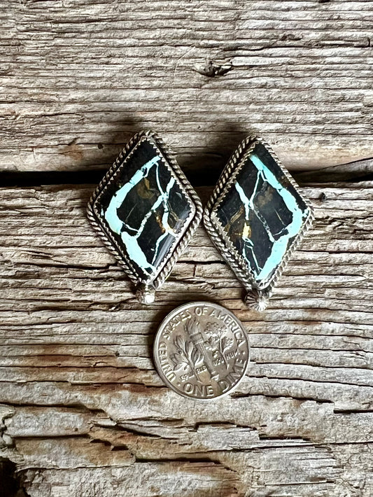 Black Jack Earrings