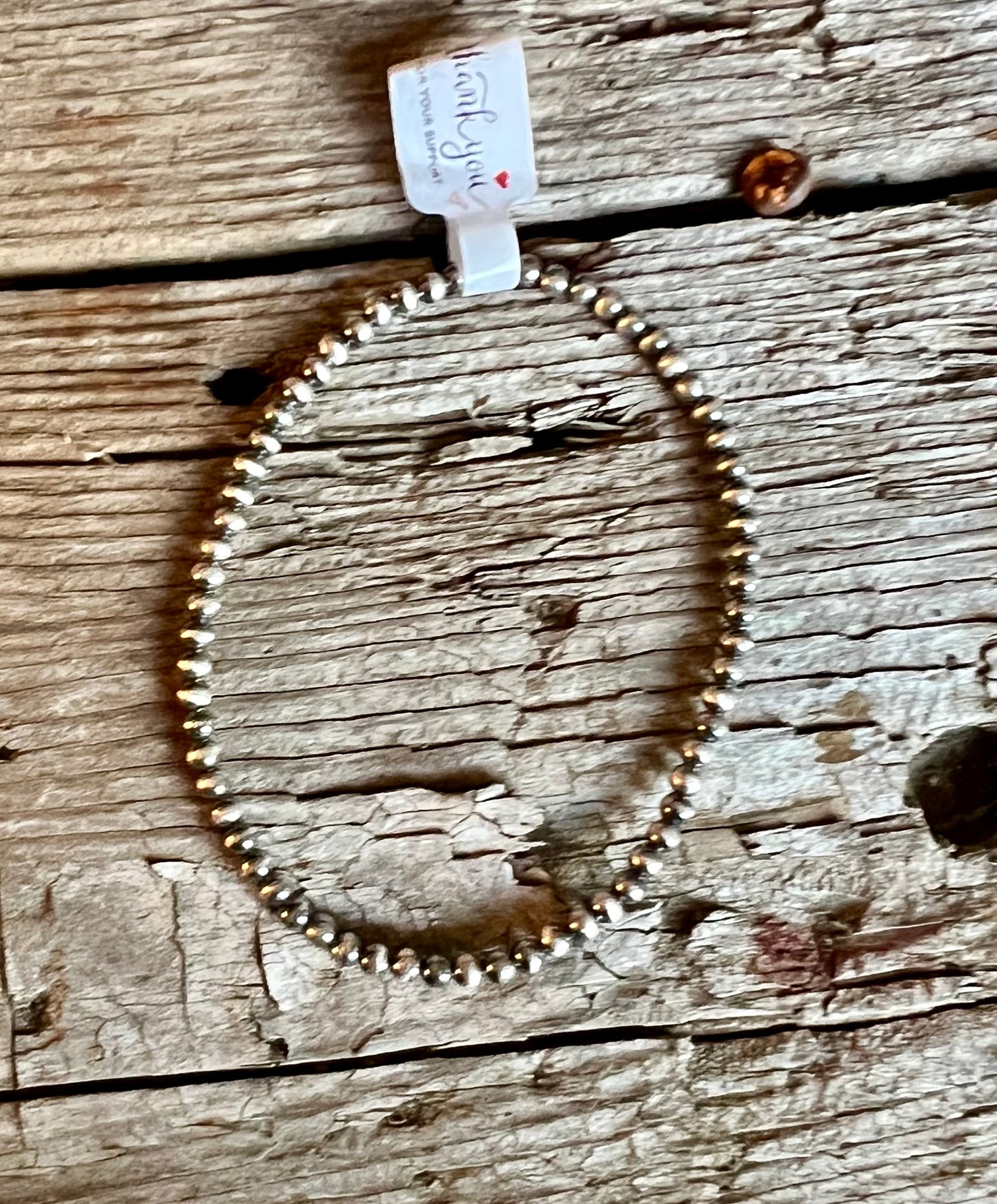 3mm Pearl Stretch Bracelet