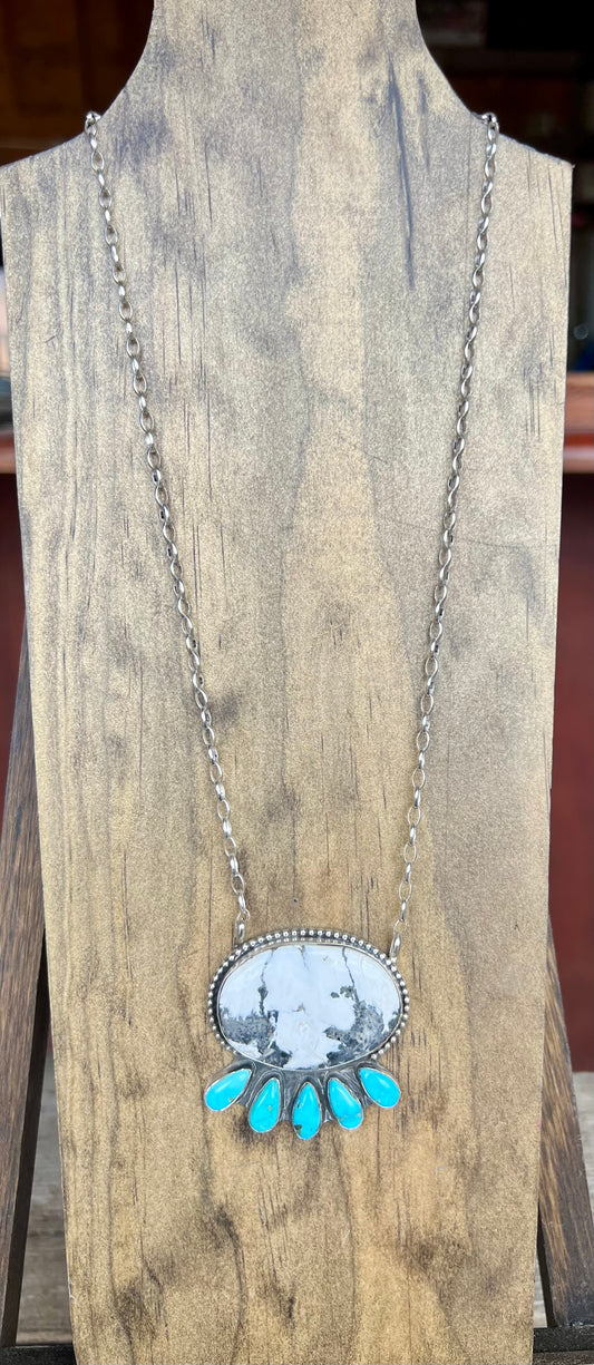 White Buffalo & Sierra Bella Necklace