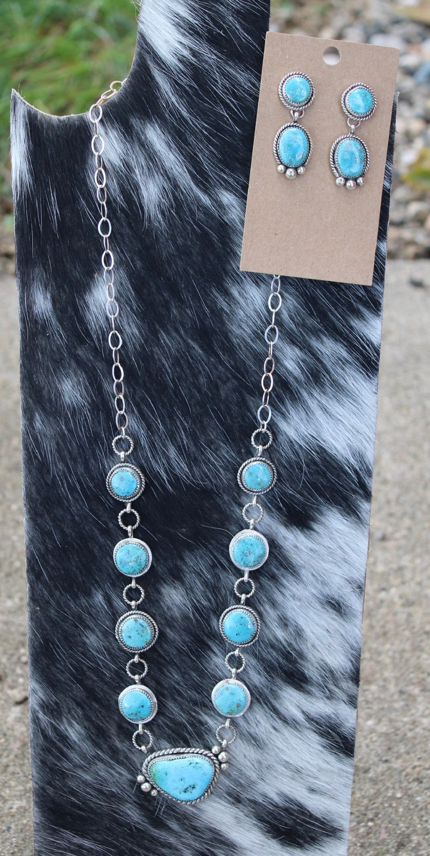 Sonoran Gem & Kingman Turquoise Statement SET
