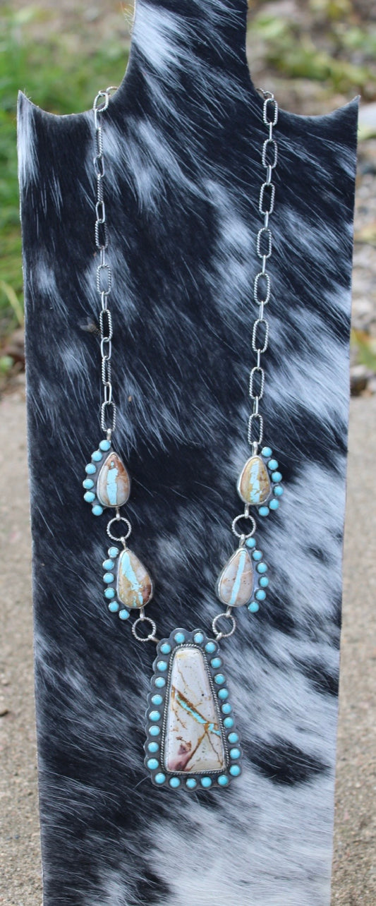 Royston & Kingman Statement Necklace & Earrings