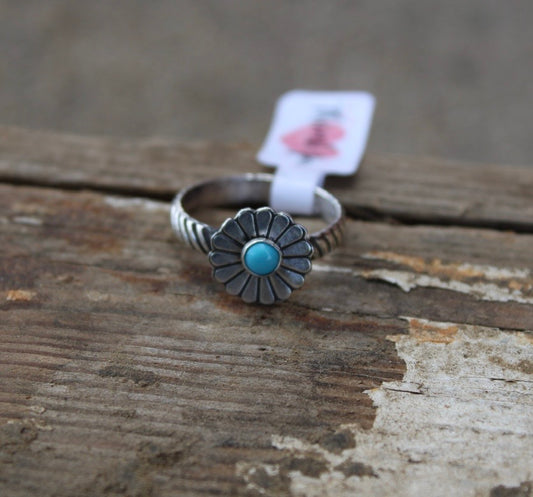 Kingman Floral Ring size 8