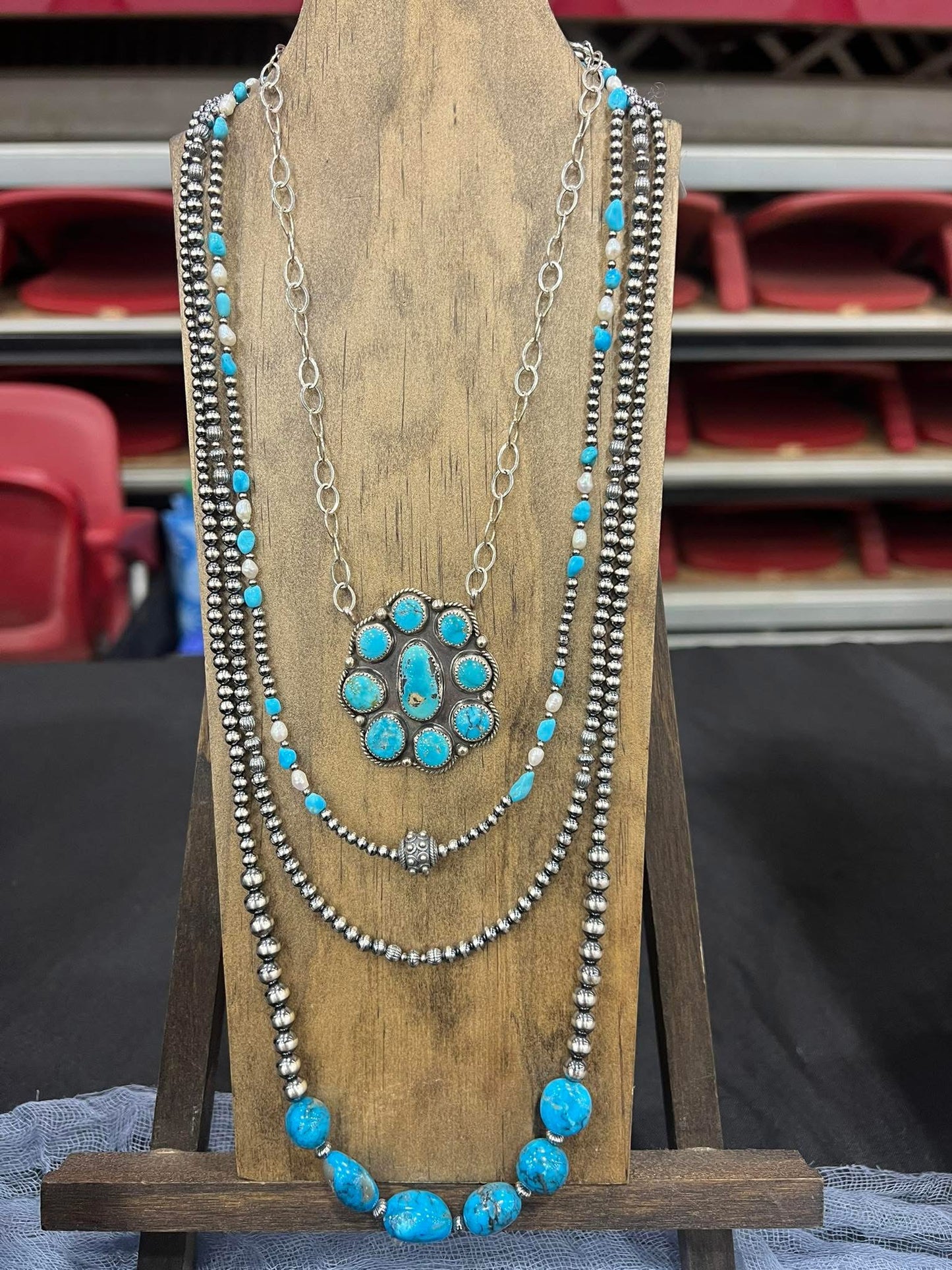 Kingman & MOP Necklace