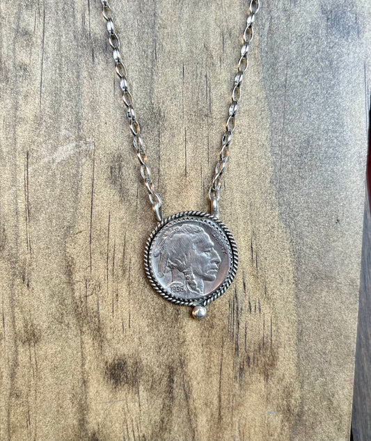 Indian Head Nickel Necklace