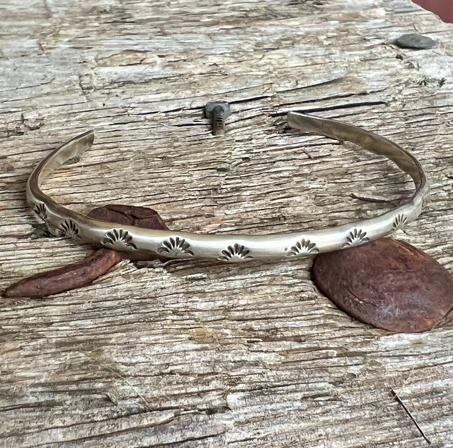 Small Stamped Cuff