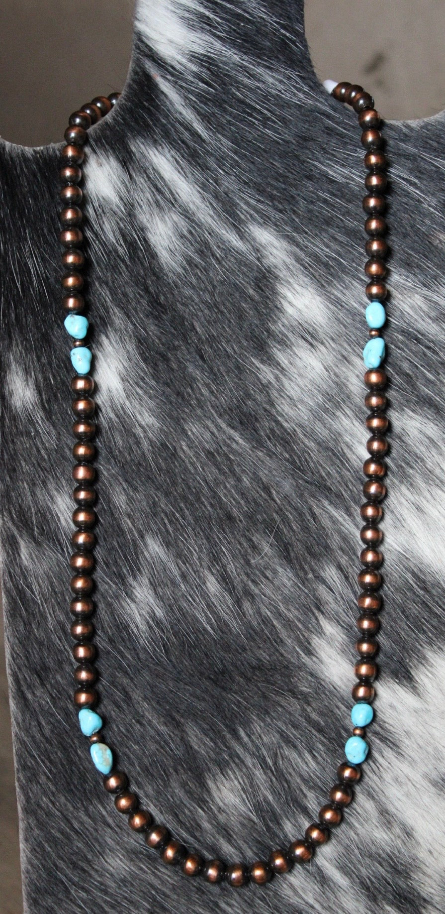 Copper & Kingman Necklace
