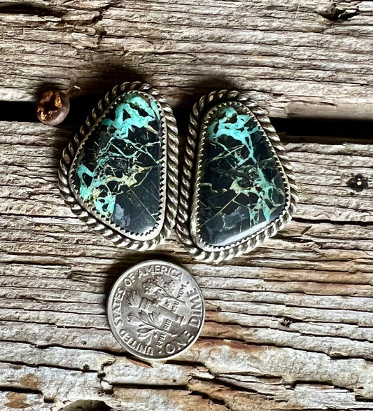 Blackjack Rope Stud Earrings