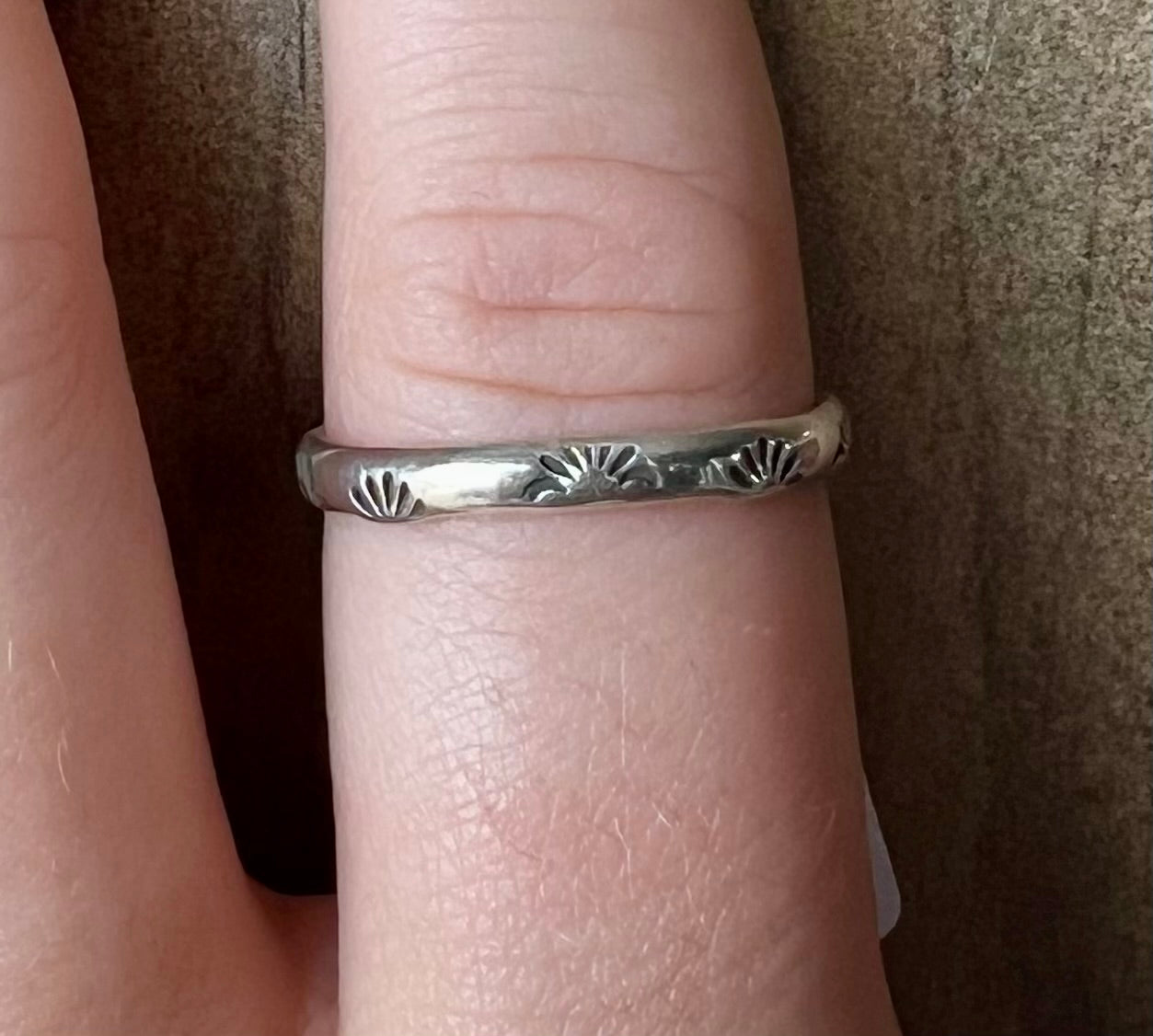 Stamped Stacker Ring