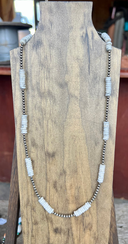 Howlet & 3mm Pearl Necklace